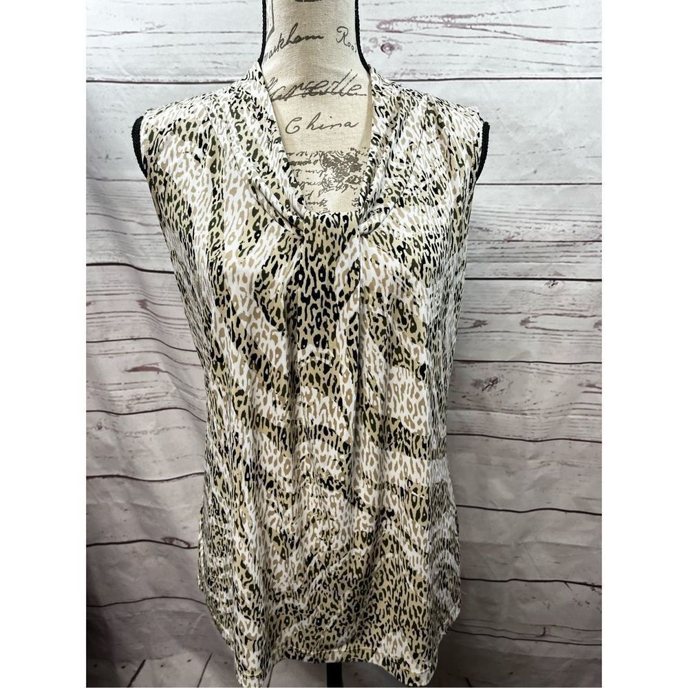 Dana Buchman medium sleeveless blouse (#2004)